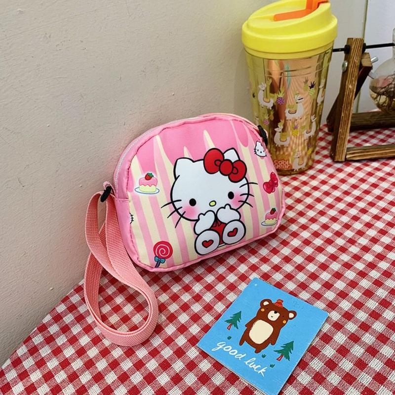 Product Introduction of Beg Bahu Kanvas, Mudah Alih, Cinnamoroll, Kuromi, Bentuk Cangkang, Corak Berpetak, Melodi, Beg Selempang, Beg Tangan, Sesuai untuk Kanak-kanak, dengan Arnab dan Anjing, Dompet Syiling Kartun, Sesuai untuk Aktiviti Luar 10