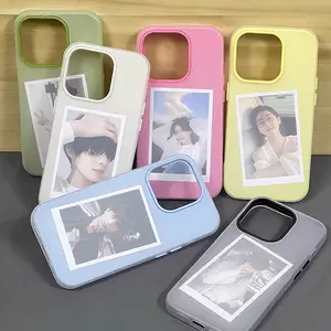 2 in 1 Jelly Casing untuk VIVO Y29 Y04 Y04s Y19S Pro Y28 Y03 Y18 Y100 Y17S Y27S Y36 Y22S Y21 Y20 Y17 Y16 Y15S Y02S Y20 Y33T Y15 Y12 Y11 Y91C Y1S Y12S Y12A Macaron Softcase