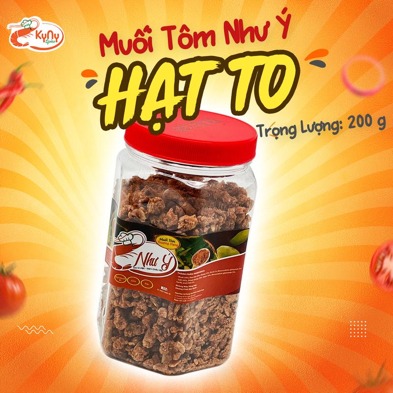 MUỐI TÔM NHƯ Ý TÙY CHỌN - TRỌNG LƯỢNG 200G - MUỐI TÔM NHƯ Ý Gia Vị Bột