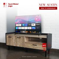 Gambar Rak TV  Austin  Minimalis - Austin dari santimebel Kab. Sleman 1 Tokopedia