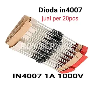 20pcs Dioda In4007 1A1000v ori IN 4007