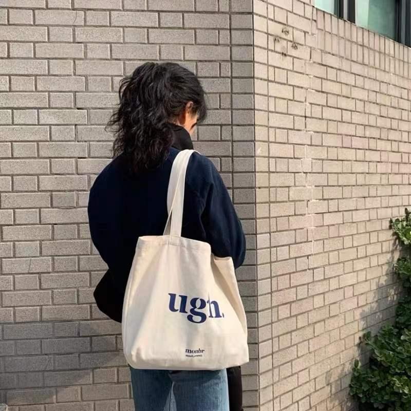 Product Introduction of Túi Tote Vải, Kích Thước Nhỏ, Còn Hàng, Chất Liệu Vải Bố, Phong Cách Lười Biếng, Thích Hợp Đi Lại, Cỡ Lớn, Thiết Kế Nữ Tính, Thể Hiện Nghệ Thuật Nhật Bản Và Hàn Quốc, Túi Đeo Vai Bag Chữ Nhật Hình Chữ Nhật 0
