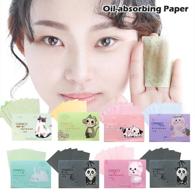 Product Introduction of Khăn giấy thấm dầu trên mặt, 100 chiếc, tự nhiên, kiểm soát dầu, làm mờ phim thấm dầu cao cấp, không chứa dầu, cho khuôn mặt, W8W0 23