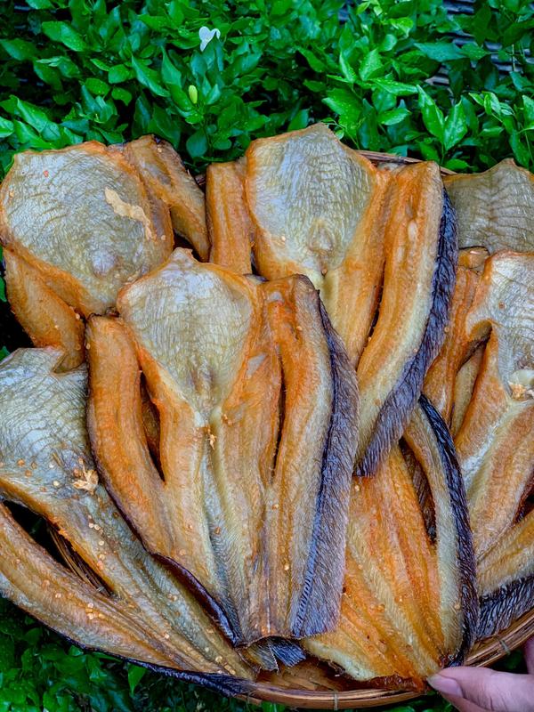 Khô cá ngát tẩm gia vị vừa ăn túi 500gr