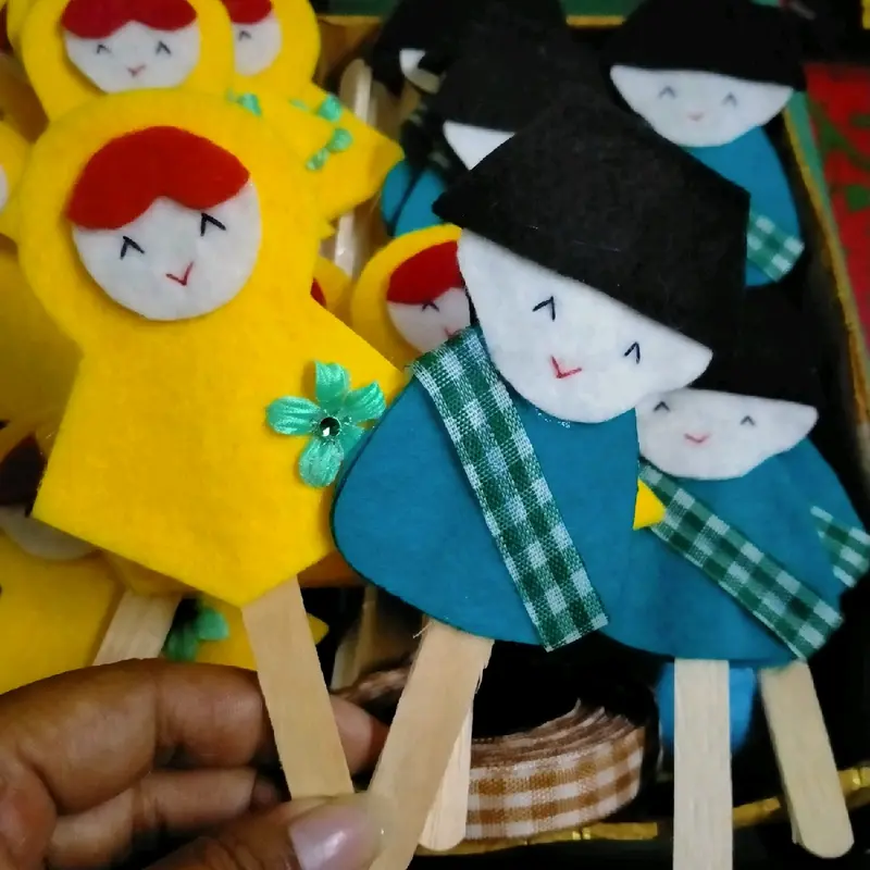 stik karakter absensi//karakter hijab//stik absen/pelengkap absen anak SD 2
