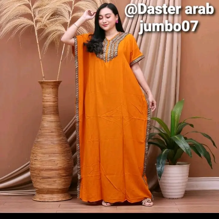 Daster Arab Jumbo Pita Bordir Premium 3