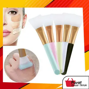 BISA COD K710 Kuas Masker Silikon / kuas silikon / Spatula Wajah Sikat Facial Muka