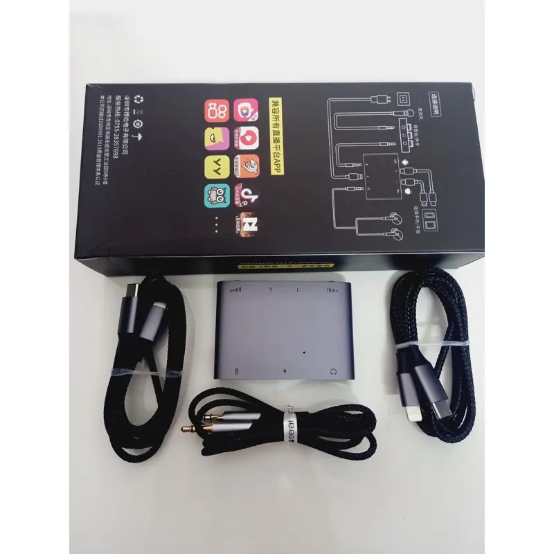Cục BOX LIVESTREAM hỗ trợ ÂM THANH STEREO CHẤT LƯỢNG CAO 0
