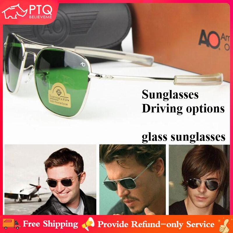 Kính Râm Phi Công Dành Cho Nam Và Nữ, Phong Cách Châu Âu Và Mỹ Xu Hướng, Kính Mắt, Gọng Kim Loại, Có 5 Màu Tùy Chọn, PTQ