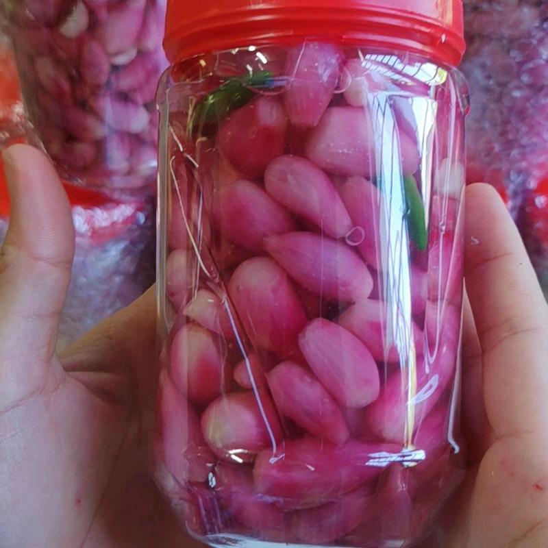 1 Lọ Hành Tím Lý Sơn Ngâm Chua Ngọt 500g