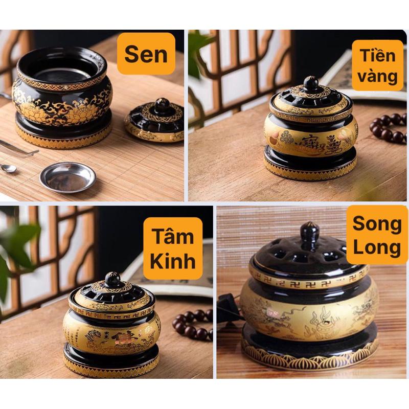 Product Introduction of {BH 1 năm}Lò xông - Lư xông trầm điện Size to, có hẹn giờ 2