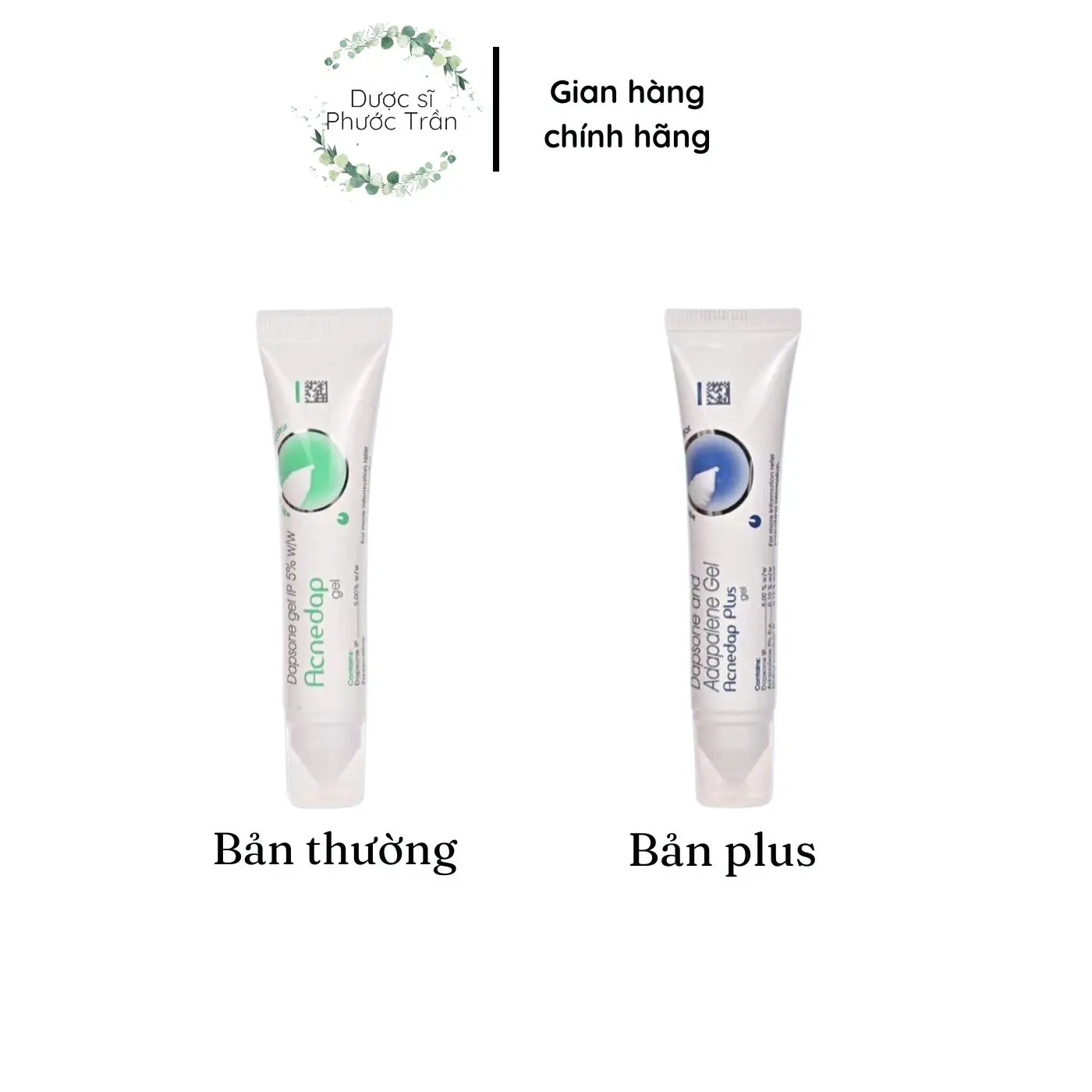 Gel Acne.dap hỗ trợ giảm mun tuýp 15g