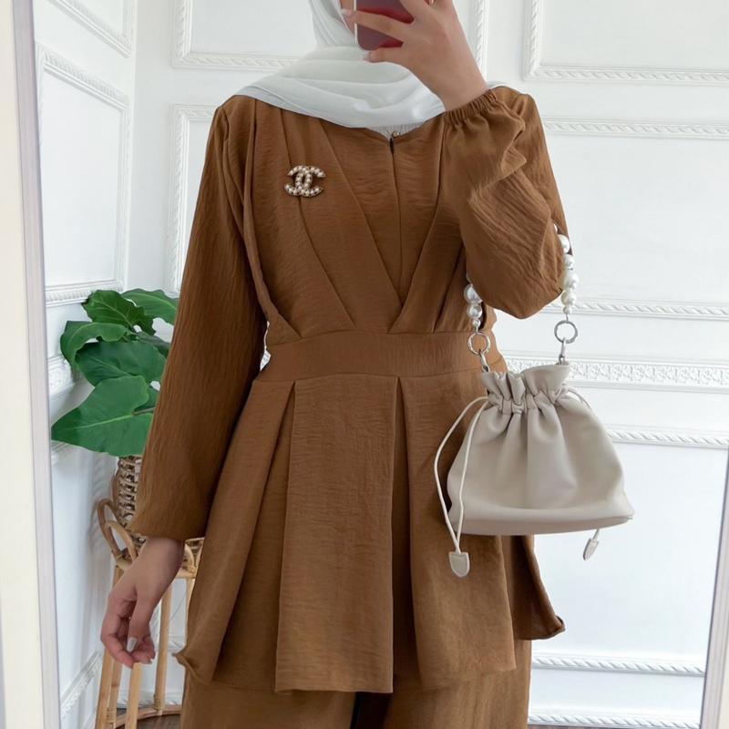 Product Introduction of [Byaeesya] RUBBY SET | Set Polos Airflow 0