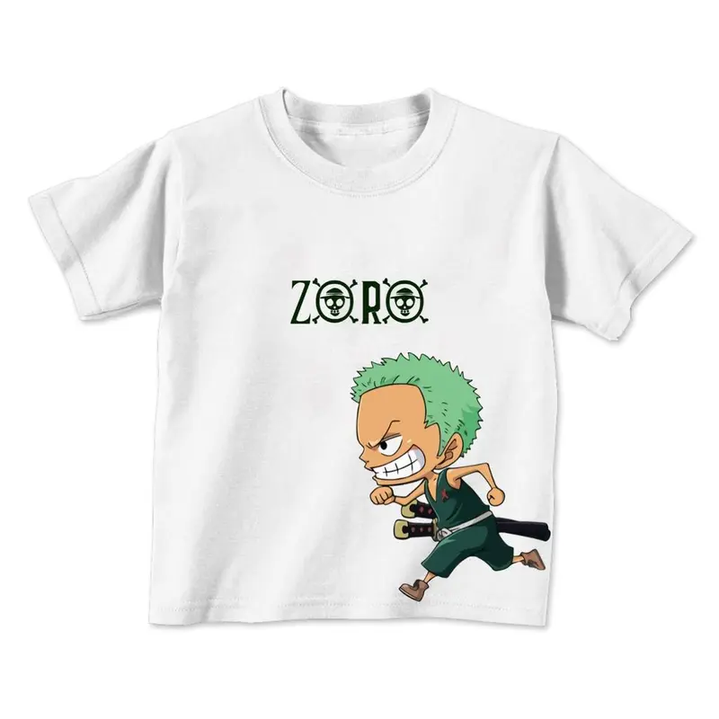 Baju Kaos Anak Mugiwara Kru Child Pirates Topi Jerami Lengan Pendek Combed 30s Kulakula 3