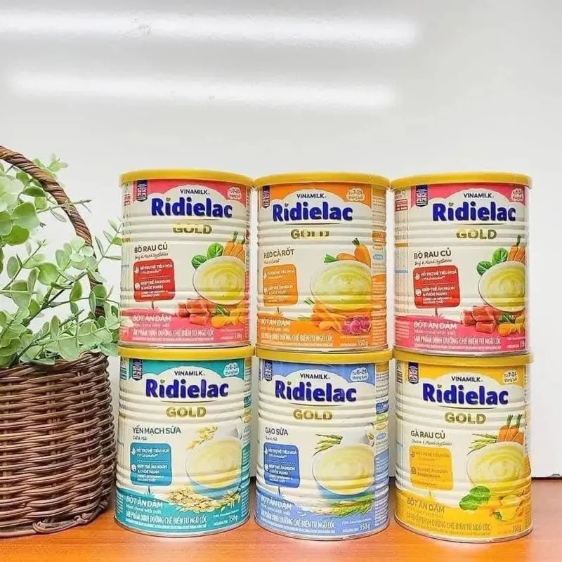 Bột ăn dặm Ridielac vinamilk