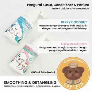PAWPEEPOO SMOOTHING & DETANGLING SPRAY PELEMBUT BULU ANABUL ANTI KUSUT