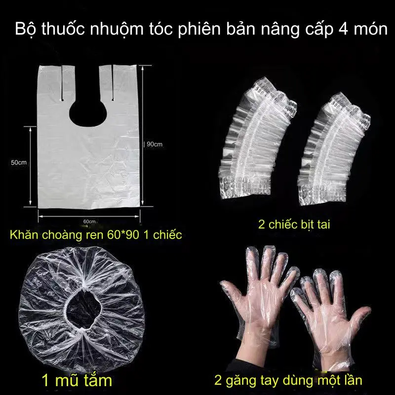 Dầu Gội Nhuộm Tóc Ocadar 500ml, Phủ Bạc, không Dính Da Đầu, Lên Màu Dễ Dàng, Mùi Dễ Chịu, Bền màu Không chứa silicon 6