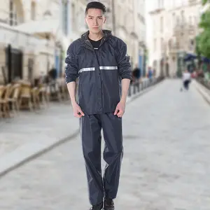 Jas Hujan Ponco Jas Hujan Belah Dewasa Tahan Air Jas Hujan Pancing Mendaki Berkemah