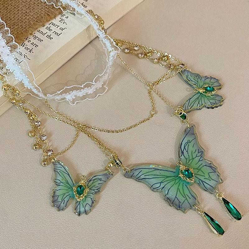 Product Introduction of Luxurious Metal Leg Chain With Butterfly Tassel Thigh Accessory Stylish Equipment For Girls 0