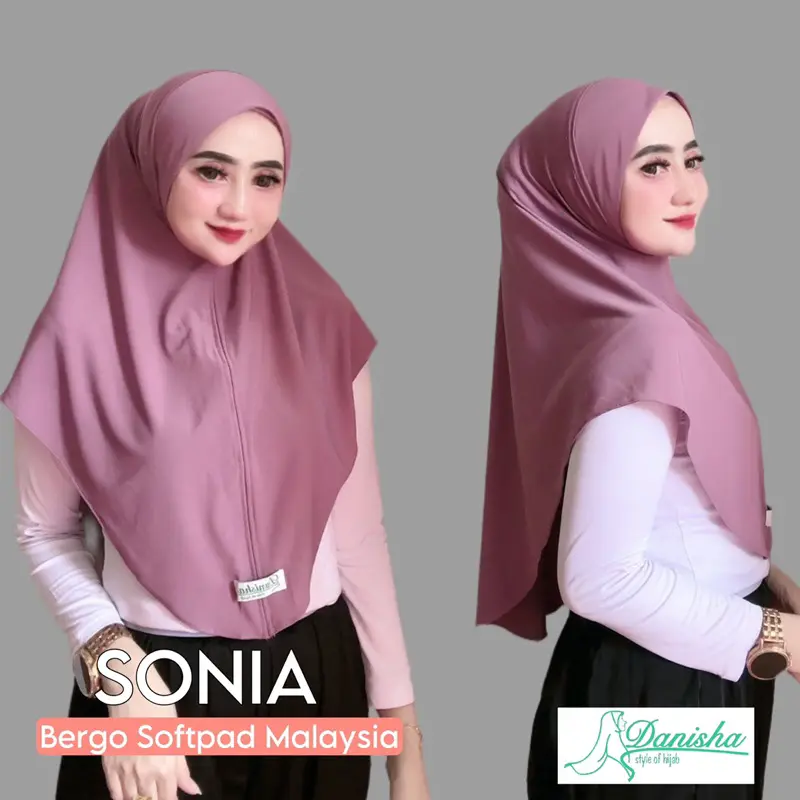 SONIA Kerudung Softpad Malaysia 7