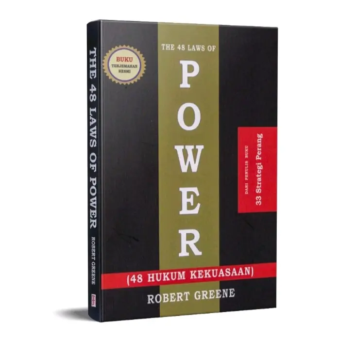 Buku 48 Hukum Kekuasaan original produk