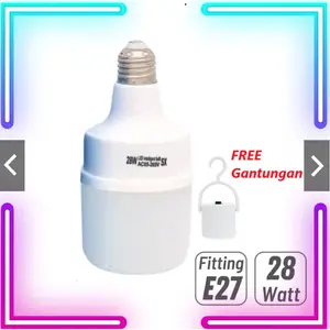 eOnePro Bohlam Emergency SX-28 Lampu Sentuh LED 28 Watt Lampu Darurat Lampu Camping Rechargeable