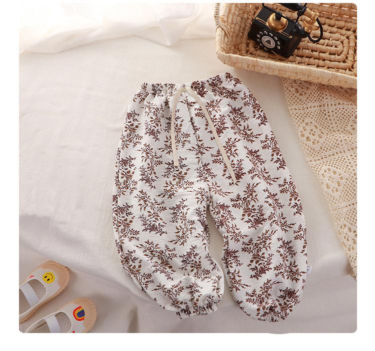 Product Introduction of Quần Chống Muỗi, Dành Cho Trẻ Em, Quần Mỏng Mùa Hè Mới, Quần Đèn Lồng, Cho Bé Trai Và Bé Gái, Phong Cách Hàn Quốc, Quần Trẻ Em, Bán Buôn Có Sẵn 14