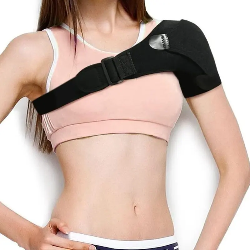 Nẹp Hỗ Trợ Vai, Băng Quấn Nén Thể Thao Khớp S, Làm Bằng Cao Su Tổng Hợp, K4H4 1