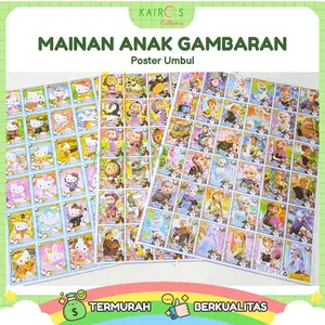 Mainan Anak Gambaran Umbul - Poster Umbul Kertas