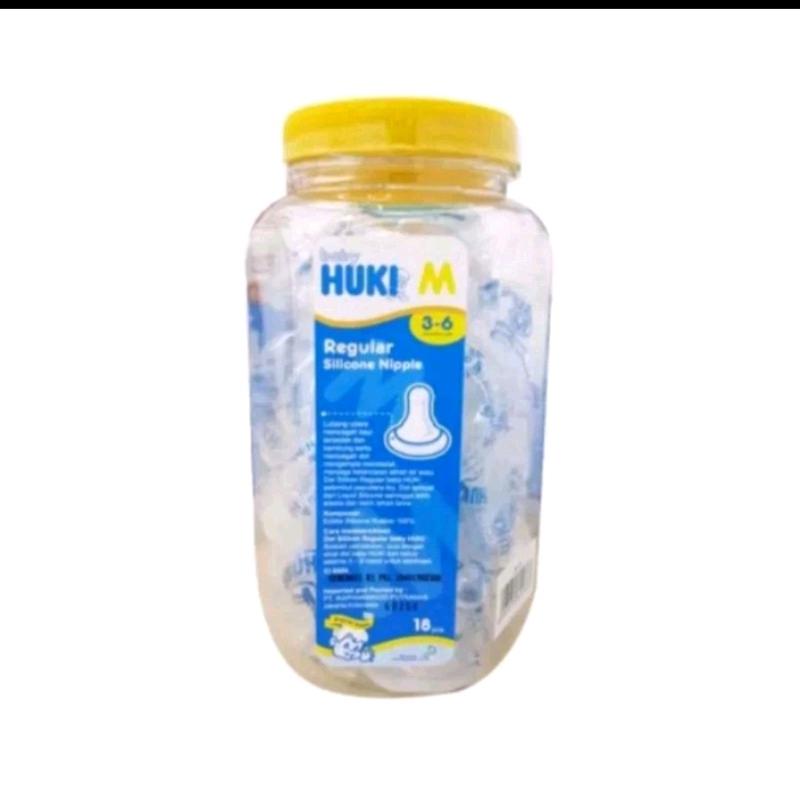 18 pcs Huki dot toples peristaltik Slim Neck dan Ortho Gepeng SML 3