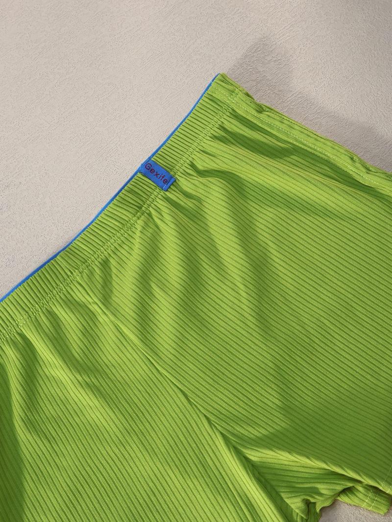 Product Introduction of Men's Solid Color Boxer Brief, Breathable Comfortable Underwear for Daily Wear, Casual Men's Underwear for All Seasons 11