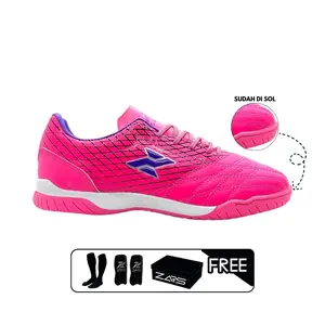ZARS Sepatu Futsal Mighty Pro IN Pink Original dengan Harga Bersaing dan Packing Dus Rapih