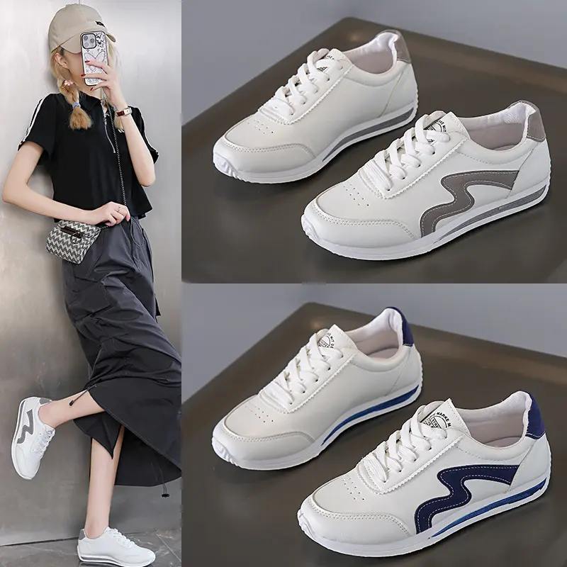Women Forrest Gump Shoes White Sport Shoes Korean version Running Shoes Sneakers Casual Shoes for female