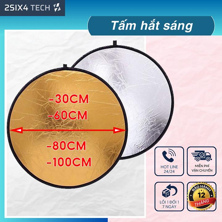Tấm hắt sáng tròn 2 màu trong 1 nhiều kích thước dùng cho chụp ảnh chuyên nghiệp Phụ Kiện