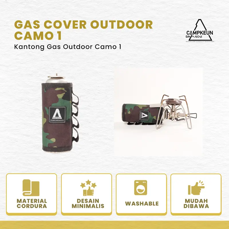 Pelindung Gas Portable Campkeun Perlengkapan Camping Camplife Campgear Naturhike Ready Stock 5