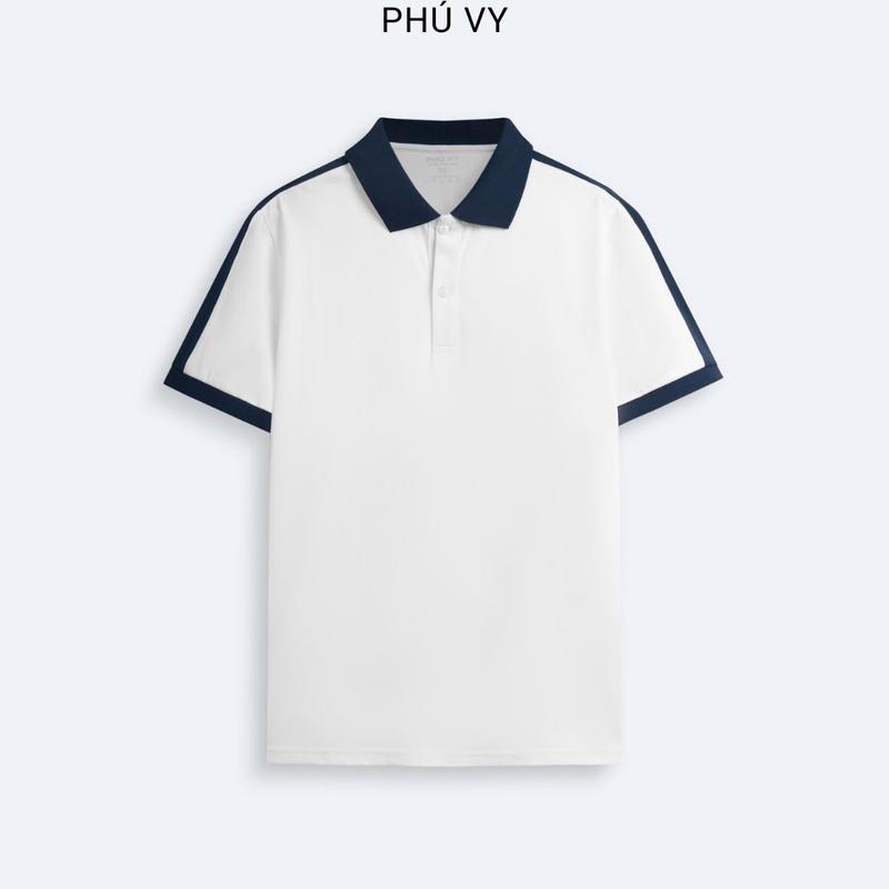 Áo thun polo nam tay ngắn thiết kế trẻ trung thanh lịch trendy trẻ trung năng động 45-90kg NHIỀU LƯỢT MUA Menswear Kem Có Cổ APL25