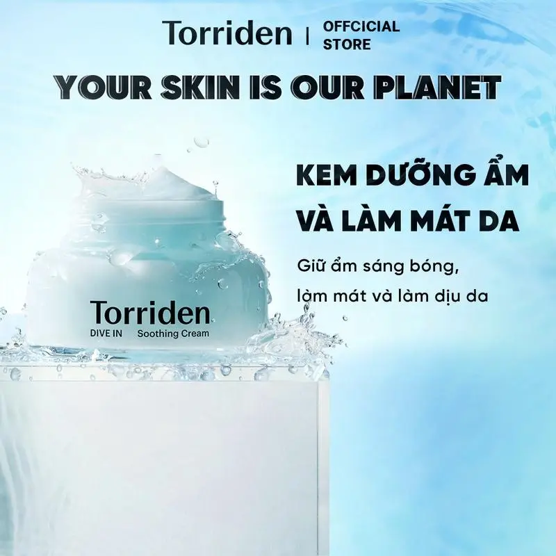 [Độc quyền LIVE] Serum - Kem dưỡng Cấp Ẩm , Làm Dịu Da Torriden Dive In