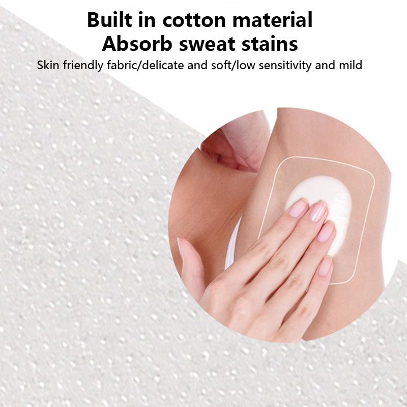 Product Introduction of Thin Summer Sweat Stop Patch Under Armpits With Built-in Absorbent Cotton Pad Invisible Traceless Transparent Sweat Stop Patch 17