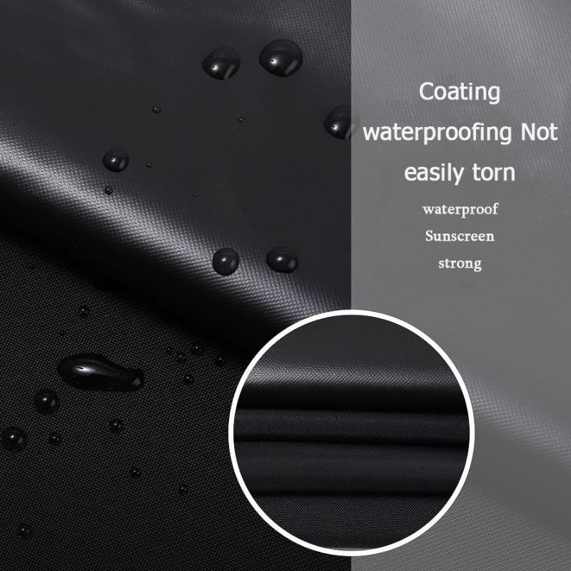 Product Introduction of Foldable Trailer Car Cover, 1 Count Windproof & Sun Resistant Waterproof Caravan Van Outdoor Cover, Camping Cover for Caravan Van Outdoor 6