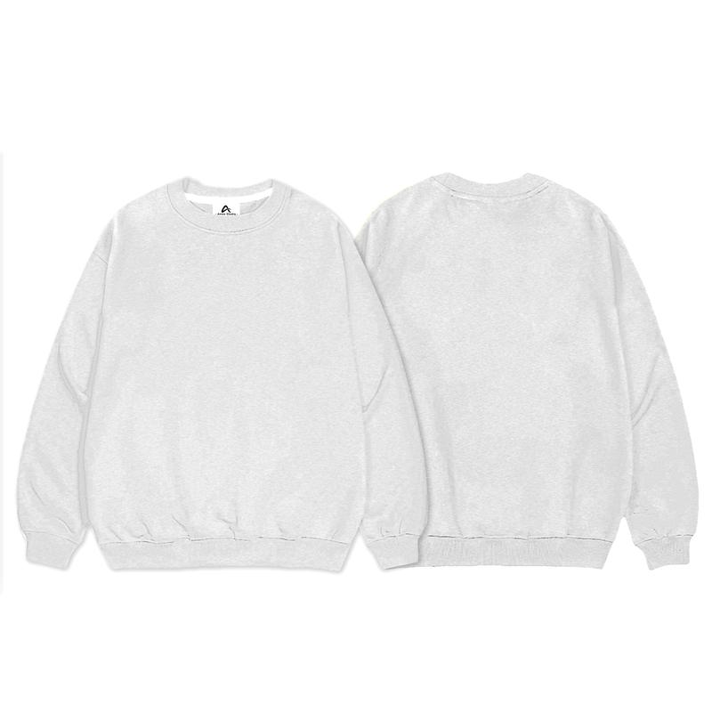 Áo Sweater Amee Studio Trơn Nỉ Lót Lông Cotton 100% Unisex Local Brand Dài Tay Dành Cho Nam Nữ