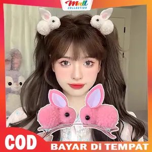 MALL - Jepitan Rambut Anak Perempuan Lucu Dengan Hiasan Jepit Kelinci Rabbit Cantik ACC20 Fashion