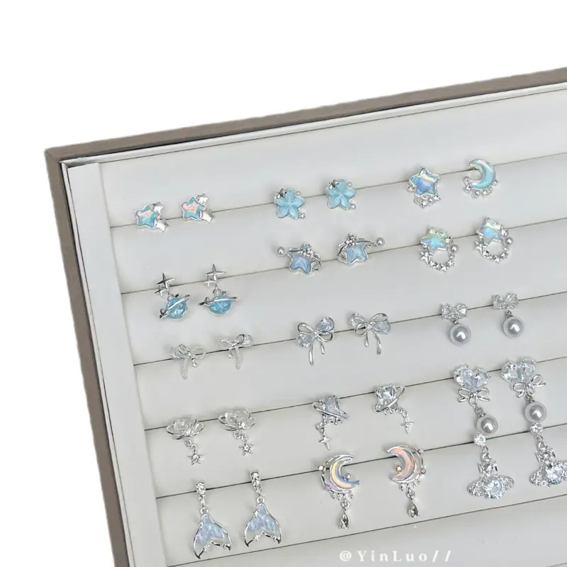 Anindya - Earrings Anting Wanita Aesthetic Model Bunga Mutiara Aksesoris Kekinian Y2K Fashion Korea [G3-4] 4