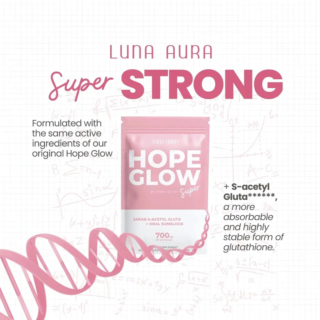 LUNA AURA Hope Glow , Super Mini , Super Biggie , Hope Glow Skin Pro, Hope  C, Hope glow light