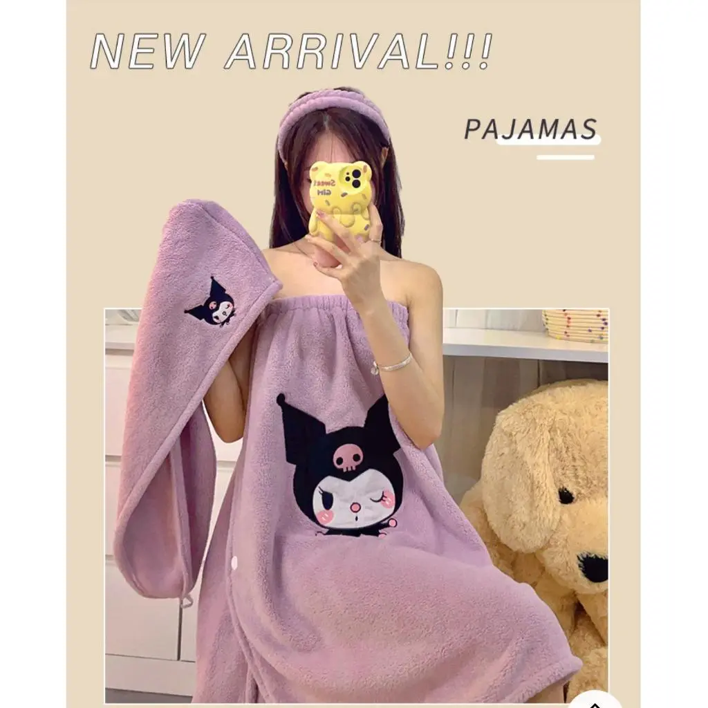 Handuk Mandi Set 3IN1/Handuk Karakter Set 3in1/Handuk Mandi/Handuk Wajah/Handuk 70x140cm/35x75cm Bahan Microfiber Lembut Daya Serap Tinggi/Handuk Jubah/Bando/ Handuk 3in1 KARAKTER HANDOYON