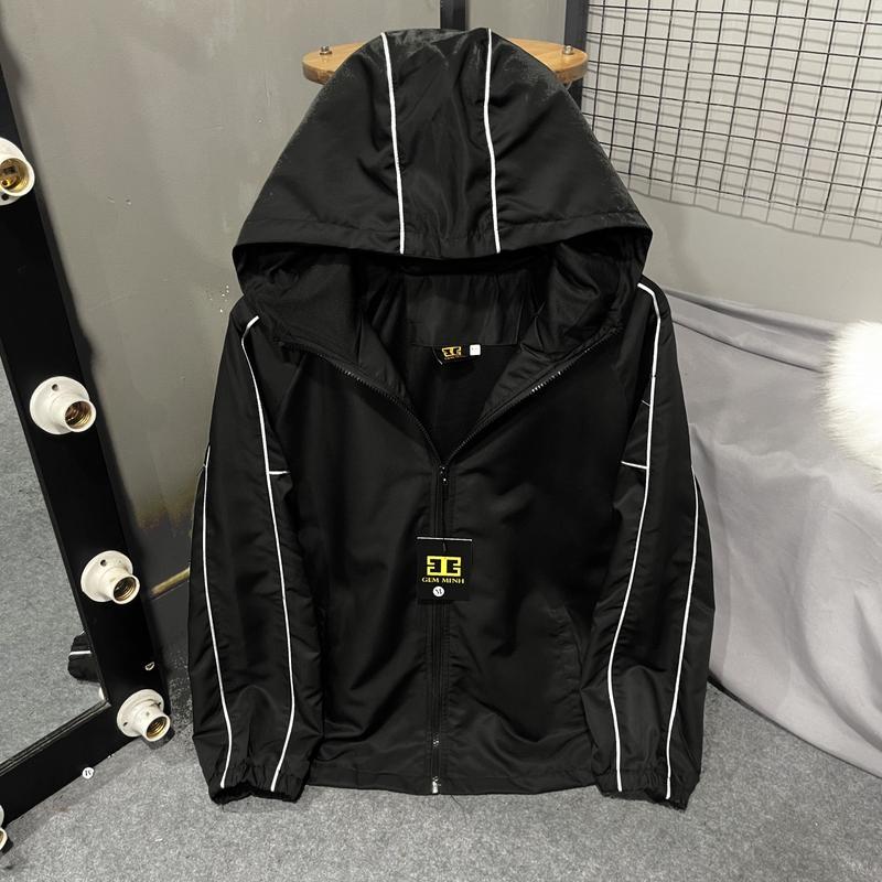Product Introduction of Áo khoác dù nam nữ 2 lớp lót thun cotton big size 45-95kg Jacket Menswear 31