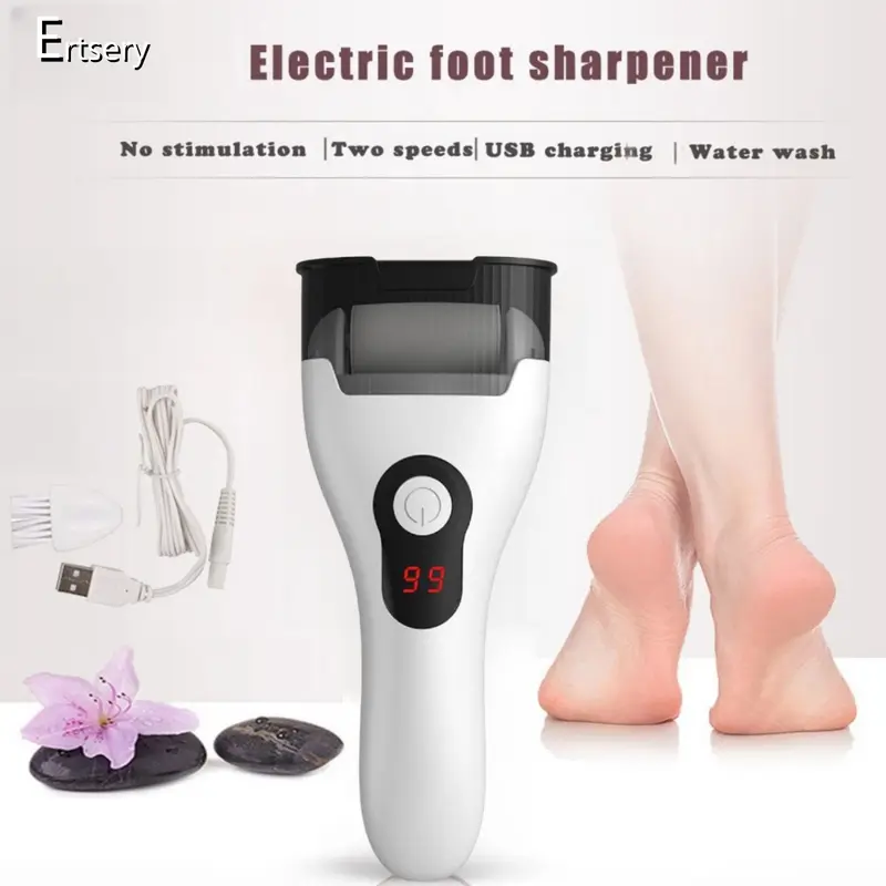 Electric foot grinder pedicure tool Foot peeling dead skin callus ...