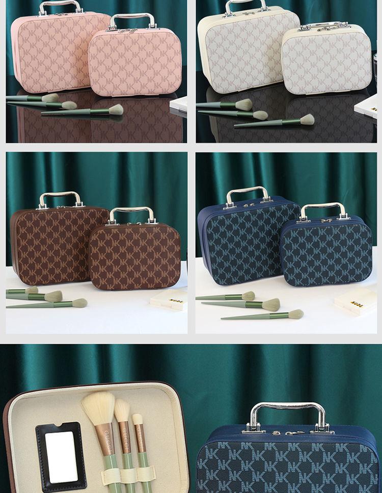 Product Introduction of Túi lưu trữ trang điểm, giá rẻ, ba chiều, túi mỹ phẩm, vỏ cứng, gương, Cầm Tay, hộp đựng mỹ phẩm, tiện lợi, không thấm nước, túi lưu trữ Bag Nam 10