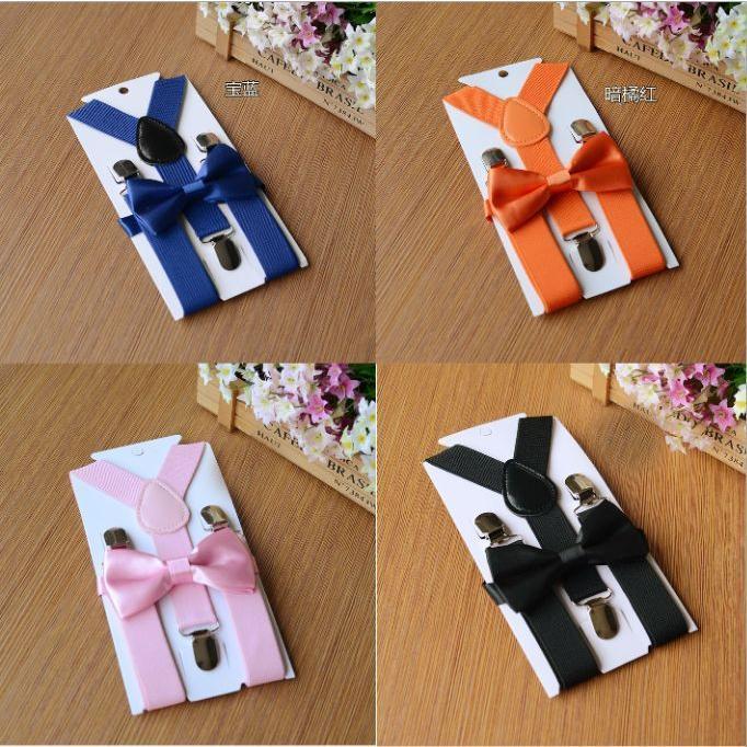 Children Suspender, Suit Tuxedo Adjustable Tie, Party Clothing Accessories 0