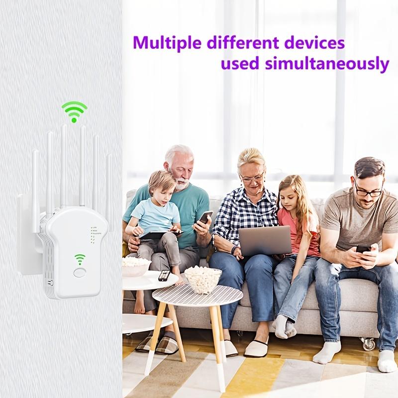 Product Introduction of 2024 WiFi Extender WiFi Booster 6X Stronger 300Mbps WiFi signal strong penetration 6 antennas with 360 ° full coverage Supporting Ethernet ports 16