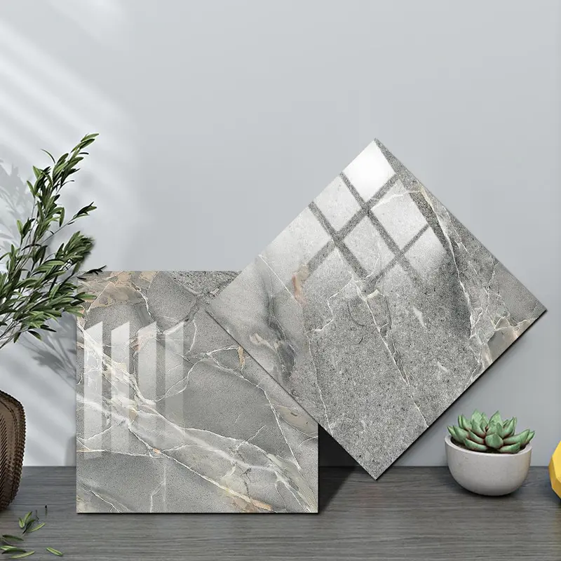 Marble Pattern Self-adhesive Wall Sticker, 10pcs/set Removable Wall Tiles Sticker, Wall Decal, Wall Decor for Home Kitchen Bathroom, Adhesive Stickers, Decoration Items, Sticker Decorations 0